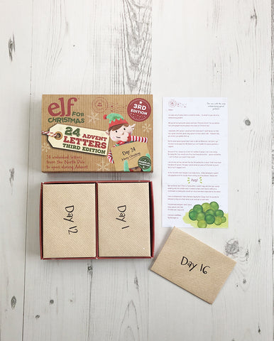 Third Edition Advent Letter Set, Unique Christmas Advent Calendar Idea