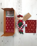 Little Boy Elf and Bed Set