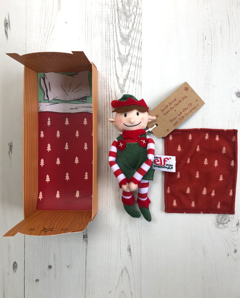 Little Boy Elf and Bed Set