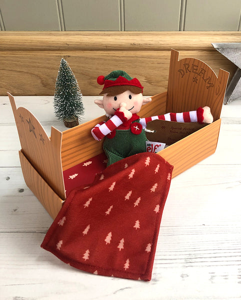 Little Boy Elf and Bed Set