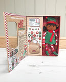 Christmas Elf Toy & Magical Reward Kit and Third Edition Advent Letter Set Bundle