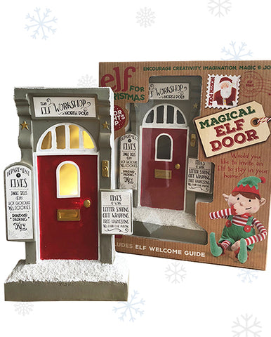 Magical Christmas Elf Door – Light-up Elf Door